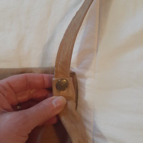 Vintage Boho Hippie Leather Fringed Purse - Picture 8 of 12